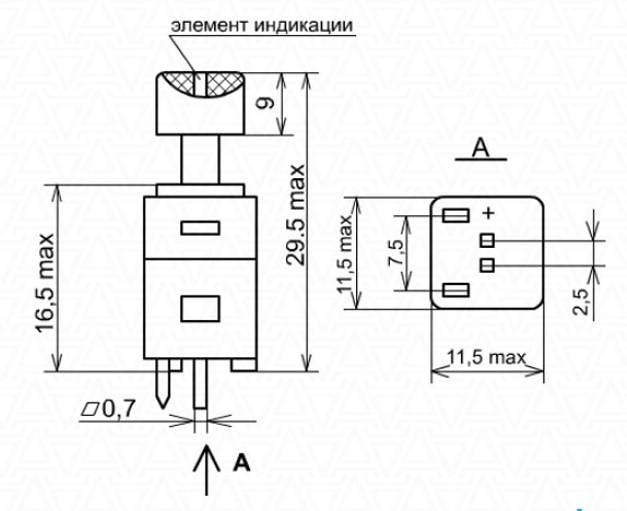 Пкн 13 кнопка розжига схема