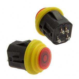 SB572 IP65 on-off ф16mm 3A/250V переключатель кнопочный