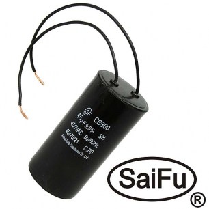 CBB60 45uF 450V WIRE (SAIFU) конденсатор пусковой