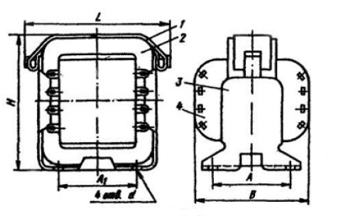 ТА 63 220-50 трансформатор  даташит схема