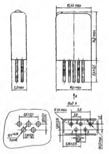 РЭК23 10.01 реле электромагнитное  даташит схема