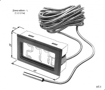 HT-1 black 2m измерители температуры RUICHI даташит схема