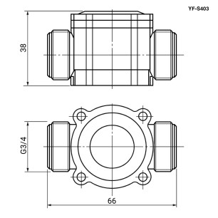 YF-S403 датчик расхода воды даташит схема