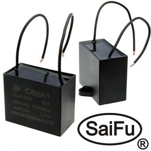 CBB61 30uF 450V (SAIFU) конденсатор пусковой