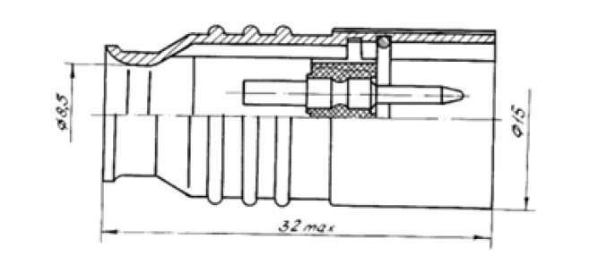 РВН1-5-2Ш1В разъем  даташит схема