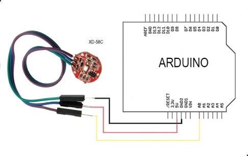 XD-58C Sensor Module электронные модули (arduino) RUICHI даташит схема