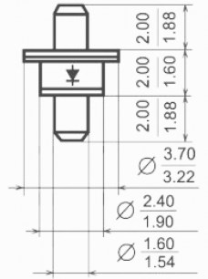 2А520А (200*г) низковольтный диод  даташит схема