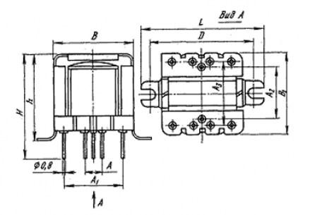 ТМ10-49 (200*г) трансформатор  даташит схема