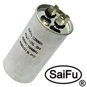 CBB65 70uF 450V (SAIFU) конденсатор пусковой