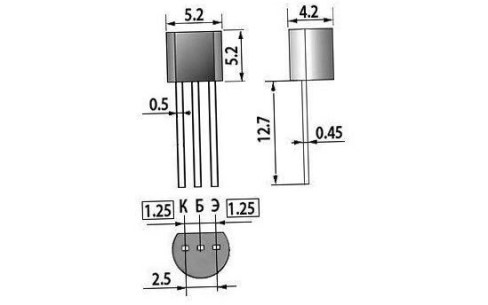 КТ313Г1 транзистор  даташит схема