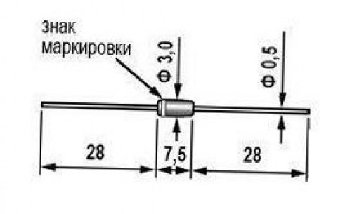 2С108А (200*г) диод стабилитрон  даташит схема