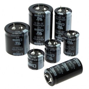 Электролитические конденсаторы 100 UF 250V 105*C 22*25 (CHANG)