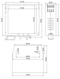 Корпус для РЭА SH276A SANHE даташит схема