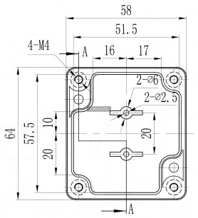 Z302 (63x58x36) корпус для рэа ZTM-ELECTRO даташит схема