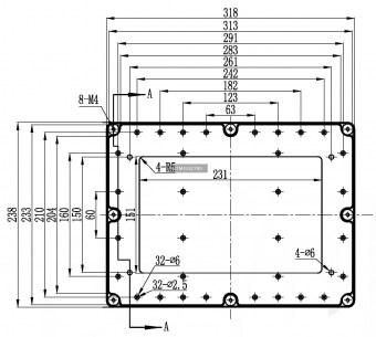 Z3031 (318x238x110) корпус для рэа ZTM-ELECTRO даташит схема