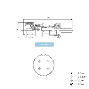 RM18-4-TJ-S-D разъем SZC даташит схема