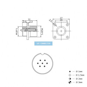 RM18-7-ZJ разъем SZC даташит схема