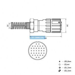 FQ30-32pin TJ-16 быстроразъемные RUICHI даташит схема