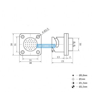 FQ30-32pin ZK быстроразъемные SZC даташит схема