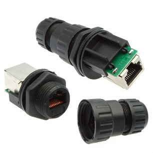 SZC-19-RJ45 ip68 разъем герметичный