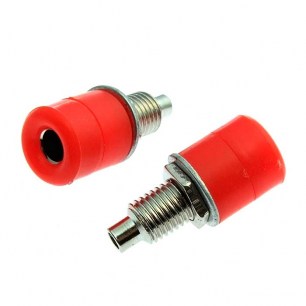 Z031 4mm Socket RED штекер