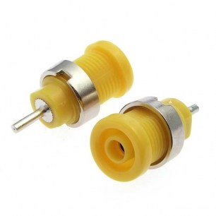 Z015 4mm YELLOW штекер