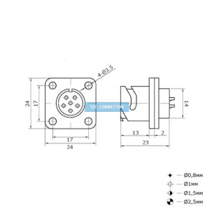 FQ14-6pin ZJ быстроразъемные SZC даташит схема