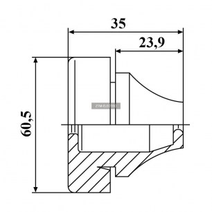 ZRS M50G-L кабельный ввод ZTM-ELECTRO даташит схема