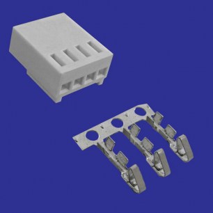 HU-04 pitch 2.54mm+Terminal разъемы питания низковольтные