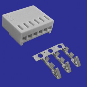 HU-06 pitch 2.54mm+Terminal разъемы питания низковольтные