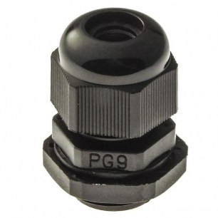 PG 9 (IP 54) Черный кабельный ввод