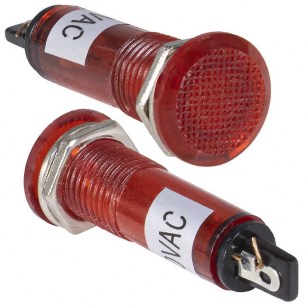 N-806-R 220V лампочки неоновые в корпусе