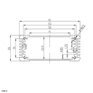 Z35B-14 (100x61x26) корпус для рэа ZTM-ELECTRO даташит схема