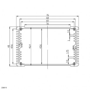 Z35B-19 (100x76x40) корпус для рэа ZTM-ELECTRO даташит схема