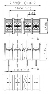 DG25C-B-02P-13-00Z(H) клеммники degson DEGSON даташит схема