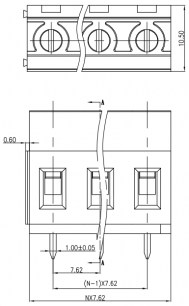 DG129-7.62-02P-14-00A(H) клеммники degson DEGSON даташит схема