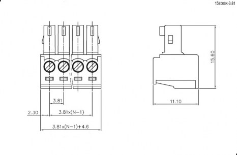 15EDGK-3.81-04P-14-00A(H) клеммники degson DEGSON даташит схема