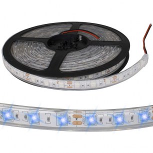 5050 300LED IP68 12V BLUE светодиодная лента