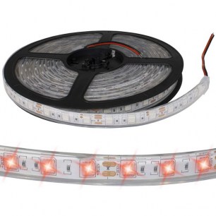 5050 300LED IP68 12V RED светодиодная лента