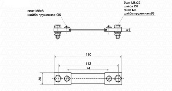 ШУНТ-100А-75шсмм3 (2020г) ШИП даташит схема