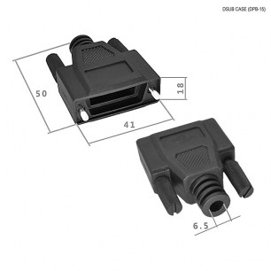 DSUB CASE (DPB-15) корпуса к разъемам d-sub RUICHI даташит схема
