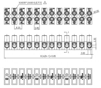 DG8HSWP-1.2-12P-17-100A(H) клеммники degson DEGSON даташит схема