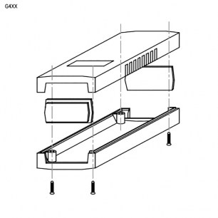 G443 (150x80x30) корпус для рэа GAINTA даташит схема