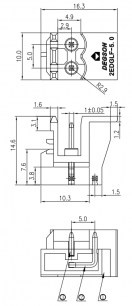 2EDGLF-5.0-04P-14-00Z(H) клеммники degson DEGSON даташит схема