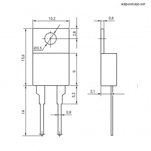 KSD-01F/JUC-31F 70*C 2.5A NC термостат даташит схема