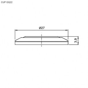 GQ22 D=22 mm cup антивандальная кнопка RUICHI даташит схема