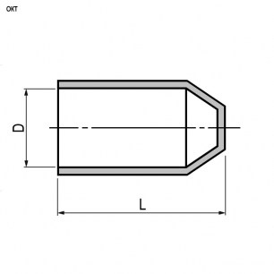 ОКТ(ОГТ)-100/40-130 термоусаживаемые капы RUICHI даташит схема