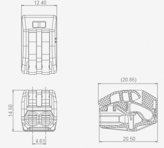 DG223-4.61-02P-11-00A(H) клеммники degson DEGSON даташит схема