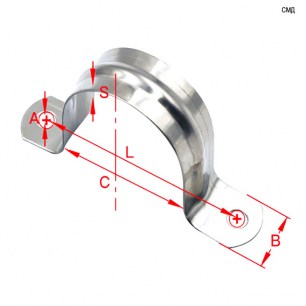 Скоба двухлапковая СМД 34-36 фиксаторы для кабеля RUICHI даташит схема