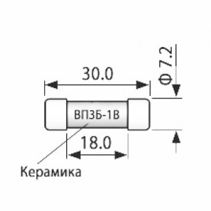 ВП3Б-1В 5А предохранители РАДИОДЕТАЛЬ даташит схема